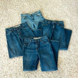Boys Gymboree Jeans size 12 - 4 pairs